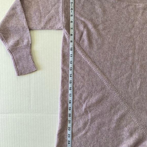 J.Crew Tie Waist Boatneck Oversized Wool Blend Tunic Sweater Size S - Picture 6 of 9